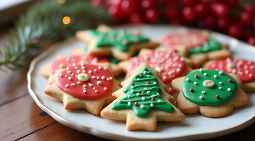 In der Weihnachtsbäckerei